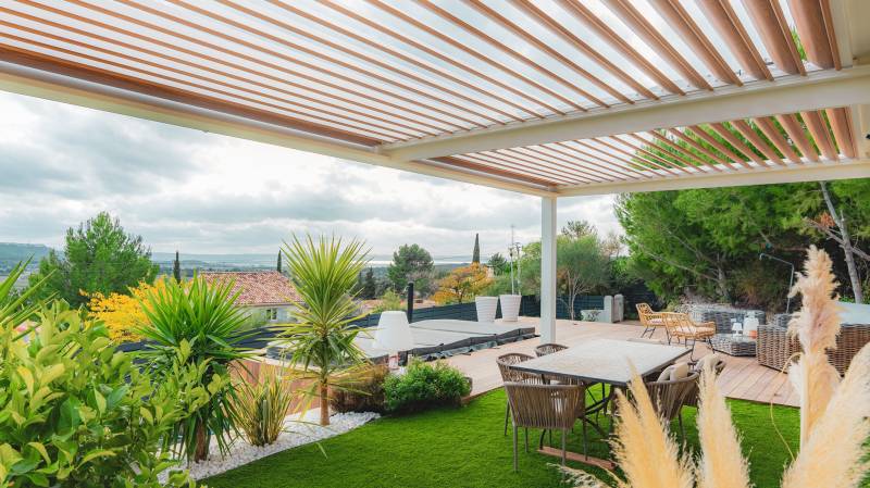 Pergolas bioclimatiques sur-mesure Lyon Cauchi Design 69